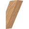Ekena Millwork 5 1/2"W x 10"D x 18"H Traditional Smooth Knee Brace, Western Red Cedar BRC06X10X18TRA00SWR - alternate 1